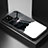 Silicone Frame Fashionable Pattern Mirror Case Cover LS2 for Google Pixel 4a 5G Black