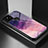 Silicone Frame Fashionable Pattern Mirror Case Cover LS2 for Google Pixel 4a 5G Purple