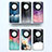 Silicone Frame Fashionable Pattern Mirror Case Cover LS2 for Huawei Honor Magic5 Lite 5G