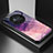 Silicone Frame Fashionable Pattern Mirror Case Cover LS2 for Huawei Honor Magic6 Lite 5G Purple