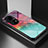 Silicone Frame Fashionable Pattern Mirror Case Cover LS2 for Huawei P50 Pro