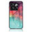 Silicone Frame Fashionable Pattern Mirror Case Cover LS2 for OnePlus 10T 5G