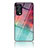 Silicone Frame Fashionable Pattern Mirror Case Cover LS2 for OnePlus Nord 2 5G