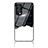 Silicone Frame Fashionable Pattern Mirror Case Cover LS2 for OnePlus Nord 2 5G Black