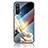 Silicone Frame Fashionable Pattern Mirror Case Cover LS2 for OnePlus Nord CE 5G