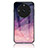 Silicone Frame Fashionable Pattern Mirror Case Cover LS2 for Realme 11 Pro 5G Purple