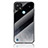 Silicone Frame Fashionable Pattern Mirror Case Cover LS2 for Realme C21 Gray