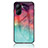 Silicone Frame Fashionable Pattern Mirror Case Cover LS2 for Realme C33 (2023)