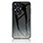 Silicone Frame Fashionable Pattern Mirror Case Cover LS2 for Realme Narzo N55 Gray