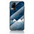 Silicone Frame Fashionable Pattern Mirror Case Cover LS2 for Vivo Y73 (2021) Blue