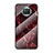 Silicone Frame Fashionable Pattern Mirror Case Cover LS2 for Xiaomi Mi 10i 5G Red