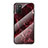 Silicone Frame Fashionable Pattern Mirror Case Cover LS2 for Xiaomi Poco M3 Red