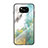 Silicone Frame Fashionable Pattern Mirror Case Cover LS2 for Xiaomi Poco X3 NFC