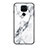 Silicone Frame Fashionable Pattern Mirror Case Cover LS2 for Xiaomi Redmi 10X 4G White