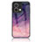 Silicone Frame Fashionable Pattern Mirror Case Cover LS2 for Xiaomi Redmi Note 13 5G Purple