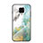 Silicone Frame Fashionable Pattern Mirror Case Cover LS2 for Xiaomi Redmi Note 9S