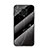 Silicone Frame Fashionable Pattern Mirror Case Cover LS2 for Xiaomi Redmi Note 9S Black