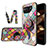 Silicone Frame Fashionable Pattern Mirror Case Cover LS3 for Asus ROG Phone 7