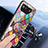 Silicone Frame Fashionable Pattern Mirror Case Cover LS3 for Asus ROG Phone 7 Pro