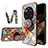 Silicone Frame Fashionable Pattern Mirror Case Cover LS3 for Xiaomi Mi 13 Ultra 5G