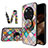 Silicone Frame Fashionable Pattern Mirror Case Cover LS3 for Xiaomi Mi 13 Ultra 5G Mixed