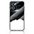 Silicone Frame Fashionable Pattern Mirror Case Cover LS4 for OnePlus Nord CE 2 5G Black