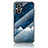 Silicone Frame Fashionable Pattern Mirror Case Cover LS4 for OnePlus Nord N20 5G Blue