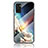 Silicone Frame Fashionable Pattern Mirror Case Cover LS4 for Oppo A55S 5G