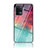 Silicone Frame Fashionable Pattern Mirror Case Cover LS4 for Oppo A94 4G