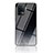 Silicone Frame Fashionable Pattern Mirror Case Cover LS4 for Oppo A94 4G Gray