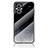 Silicone Frame Fashionable Pattern Mirror Case Cover LS4 for Oppo A96 5G Gray