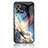 Silicone Frame Fashionable Pattern Mirror Case Cover LS4 for Oppo F21 Pro 4G Mixed