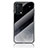 Silicone Frame Fashionable Pattern Mirror Case Cover LS4 for Oppo K9 5G Gray