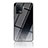 Silicone Frame Fashionable Pattern Mirror Case Cover LS4 for Oppo Reno5 F Gray