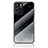 Silicone Frame Fashionable Pattern Mirror Case Cover LS4 for Oppo Reno6 5G Gray