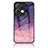 Silicone Frame Fashionable Pattern Mirror Case Cover LS4 for Oppo Reno8 Pro 5G