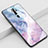Silicone Frame Fashionable Pattern Mirror Case Cover S01 for Oppo A11 Pink