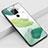 Silicone Frame Fashionable Pattern Mirror Case Cover S02 for Huawei Mate 30 Lite Green