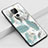 Silicone Frame Fashionable Pattern Mirror Case Cover S02 for Huawei Nova 5i Pro