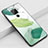 Silicone Frame Fashionable Pattern Mirror Case Cover S02 for Huawei Nova 5i Pro Green