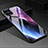 Silicone Frame Fashionable Pattern Mirror Case Cover S02 for Huawei Nova 6 SE Purple