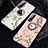 Silicone Frame Fashionable Pattern Mirror Case Cover TB1 for Vivo iQOO Z5x 5G