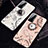 Silicone Frame Fashionable Pattern Mirror Case Cover TB1 for Vivo X70 5G