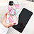 Silicone Frame Fashionable Pattern Mirror Case for Apple iPhone 11 Pink