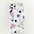 Silicone Frame Fashionable Pattern Mirror Case for Apple iPhone 11 Pro Mixed