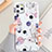 Silicone Frame Fashionable Pattern Mirror Case for Apple iPhone 11 Pro Mixed