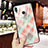 Silicone Frame Fashionable Pattern Mirror Case for Huawei Honor V10 Lite Mixed