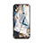 Silicone Frame Fashionable Pattern Mirror Case for Huawei Nova 3e Mixed