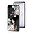 Silicone Frame Flowers Mirror Case Cover for OnePlus 10 Pro 5G