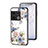 Silicone Frame Flowers Mirror Case Cover for OnePlus 10 Pro 5G